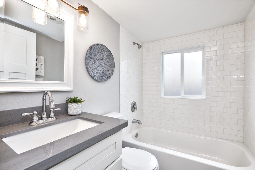 sink, bathtub and bathroom tile remodeling